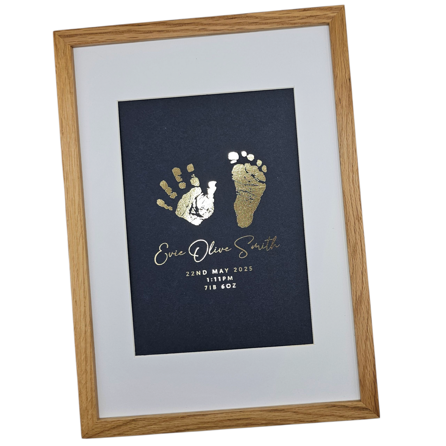 Baby Hand / Foot Foil Print