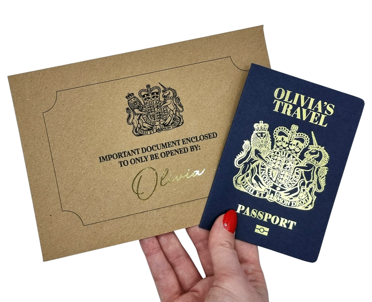 Navy Scratch & Reveal Passport
