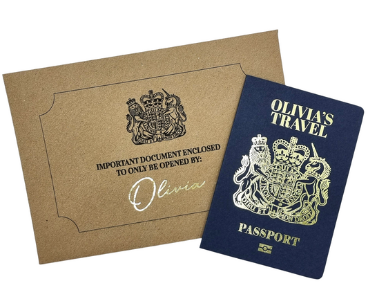 Navy Scratch & Reveal Passport