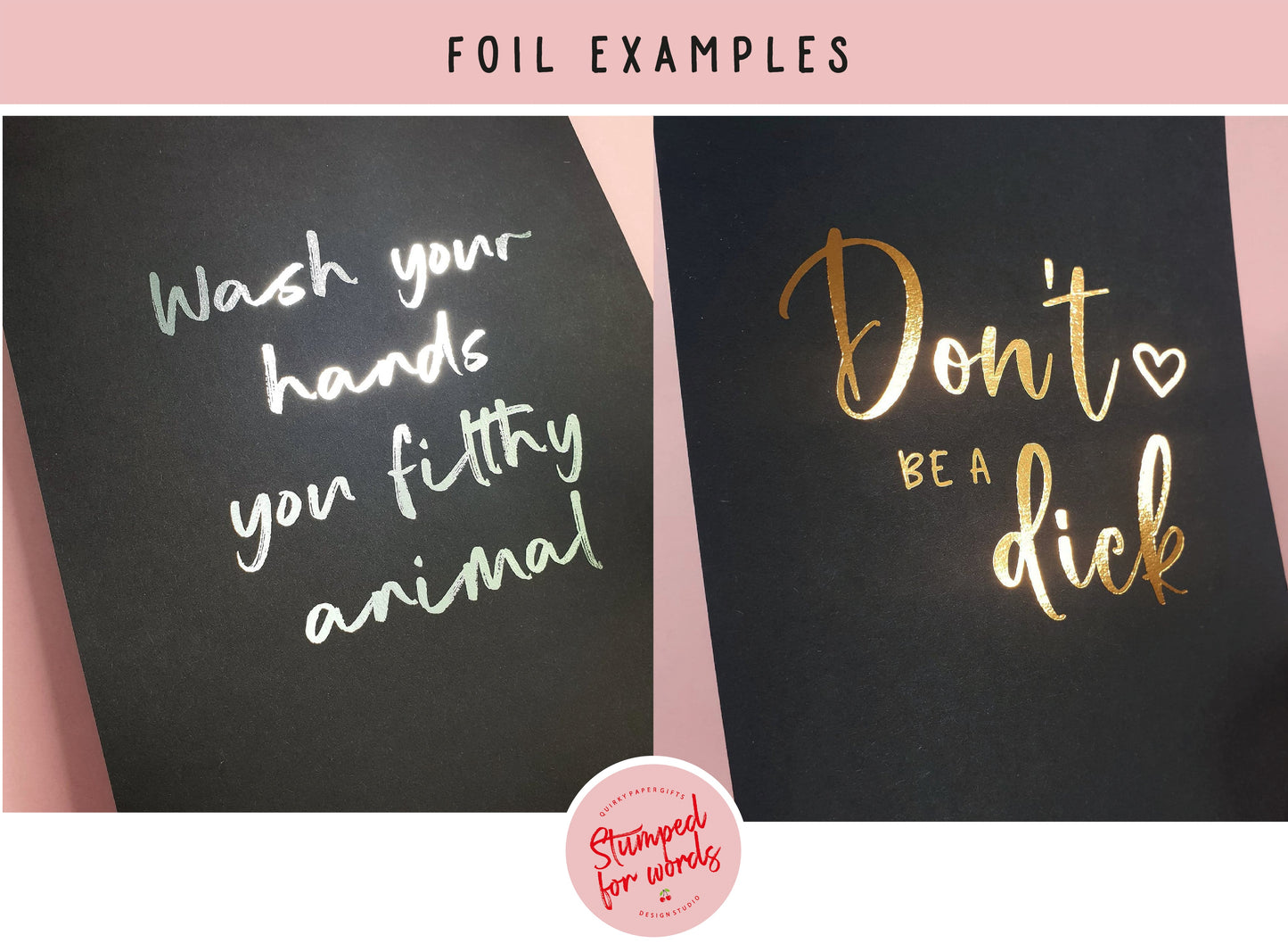 Hair Toss Foil Wall Print