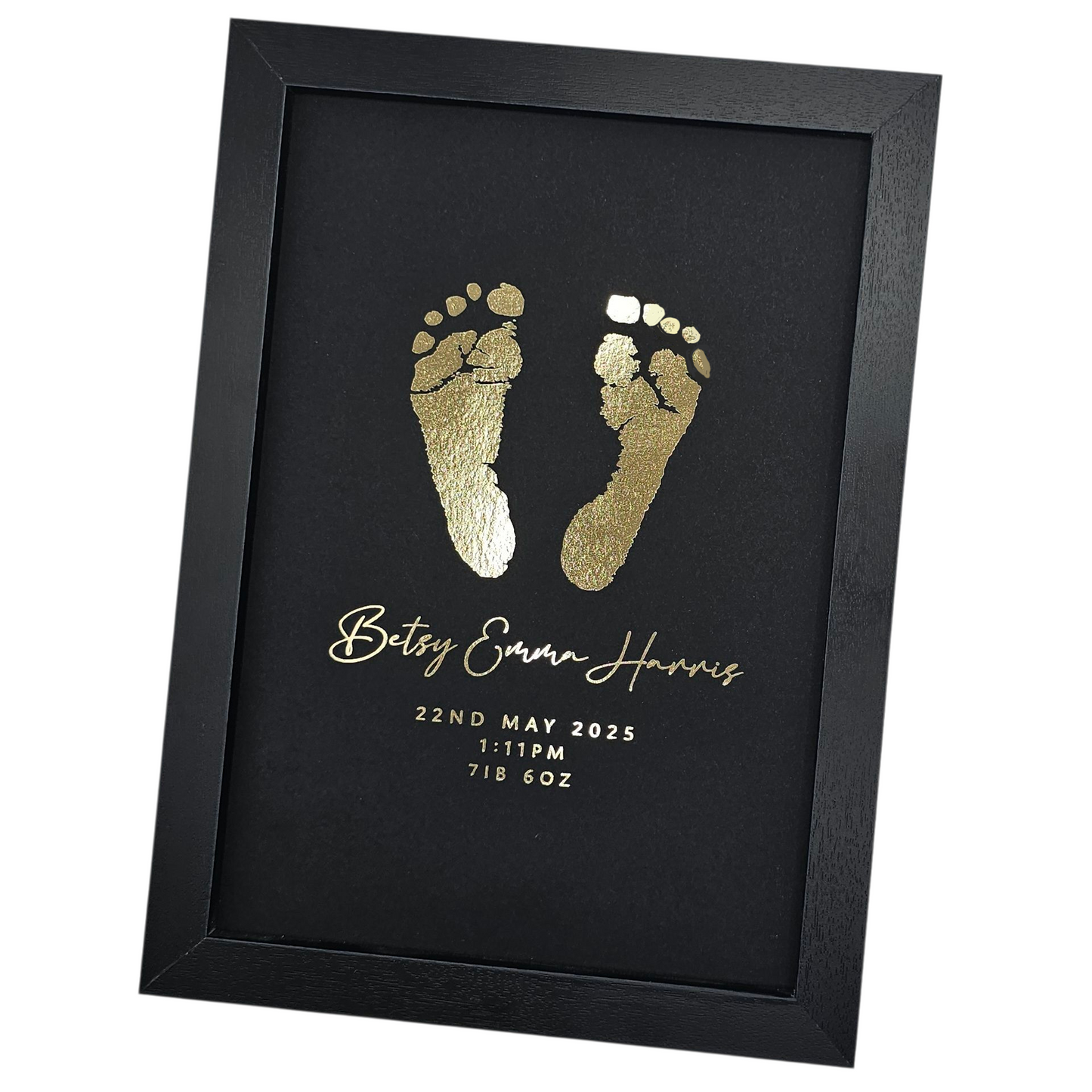 Baby Hand / Footprint Foil Print