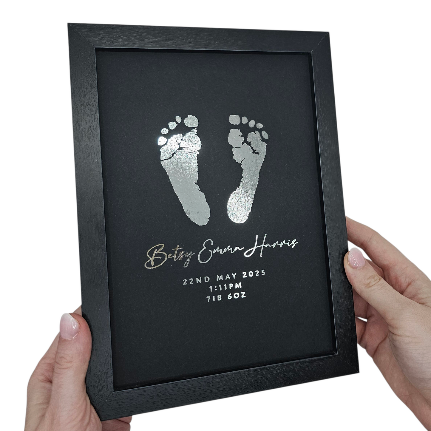 Baby Hand / Footprint Foil Print