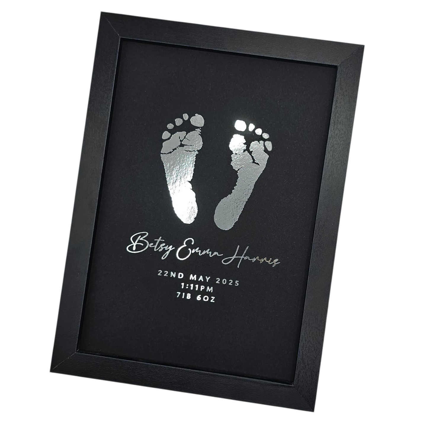 Baby Hand / Footprint Foil Print