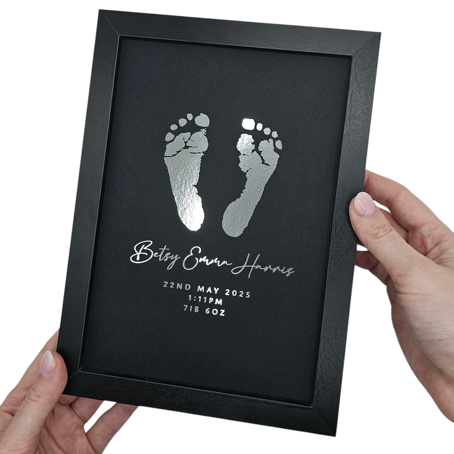 Baby Hand / Footprint Foil Print