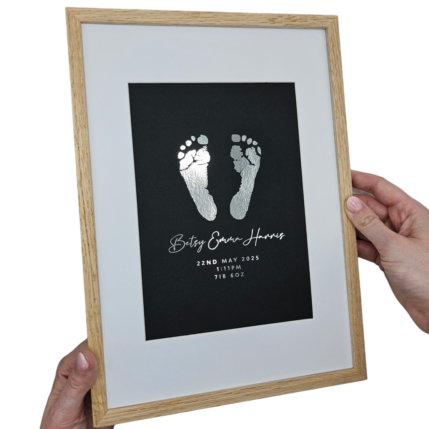 Baby Hand / Footprint Foil Print
