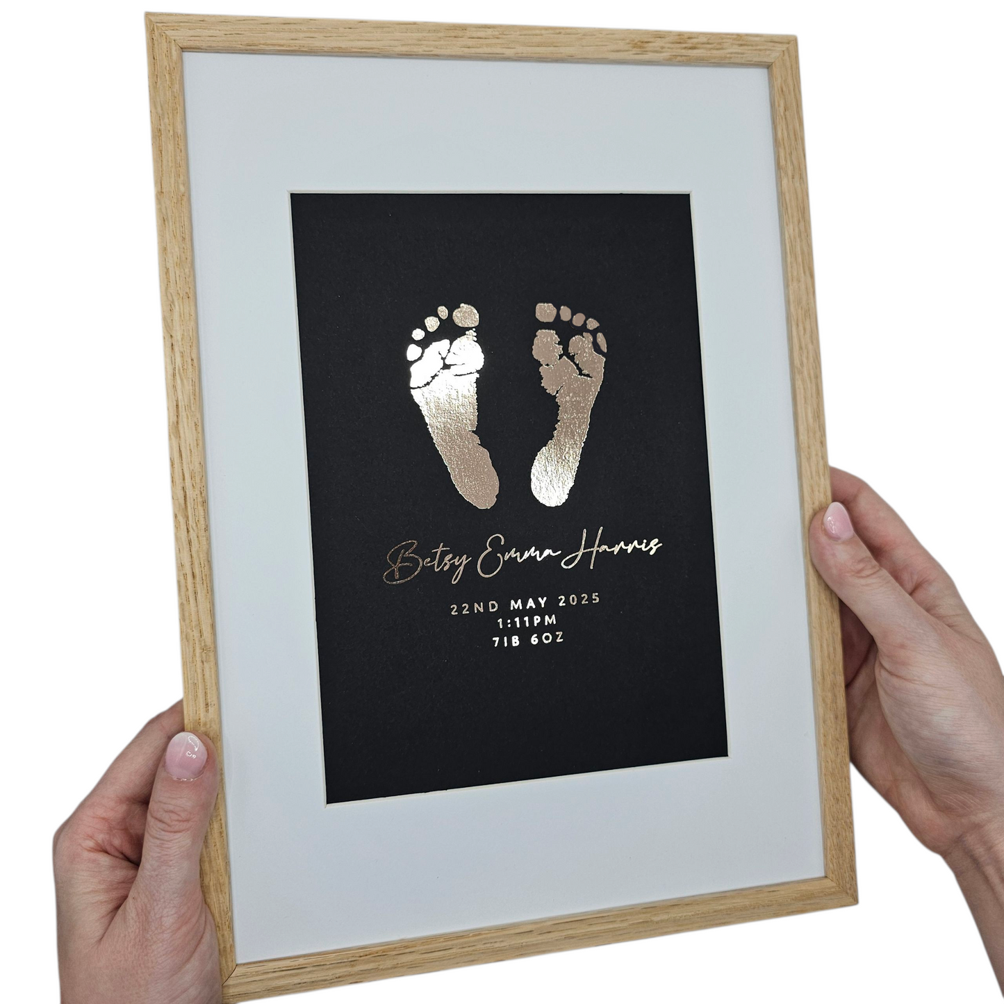 Baby Hand / Footprint Foil Print