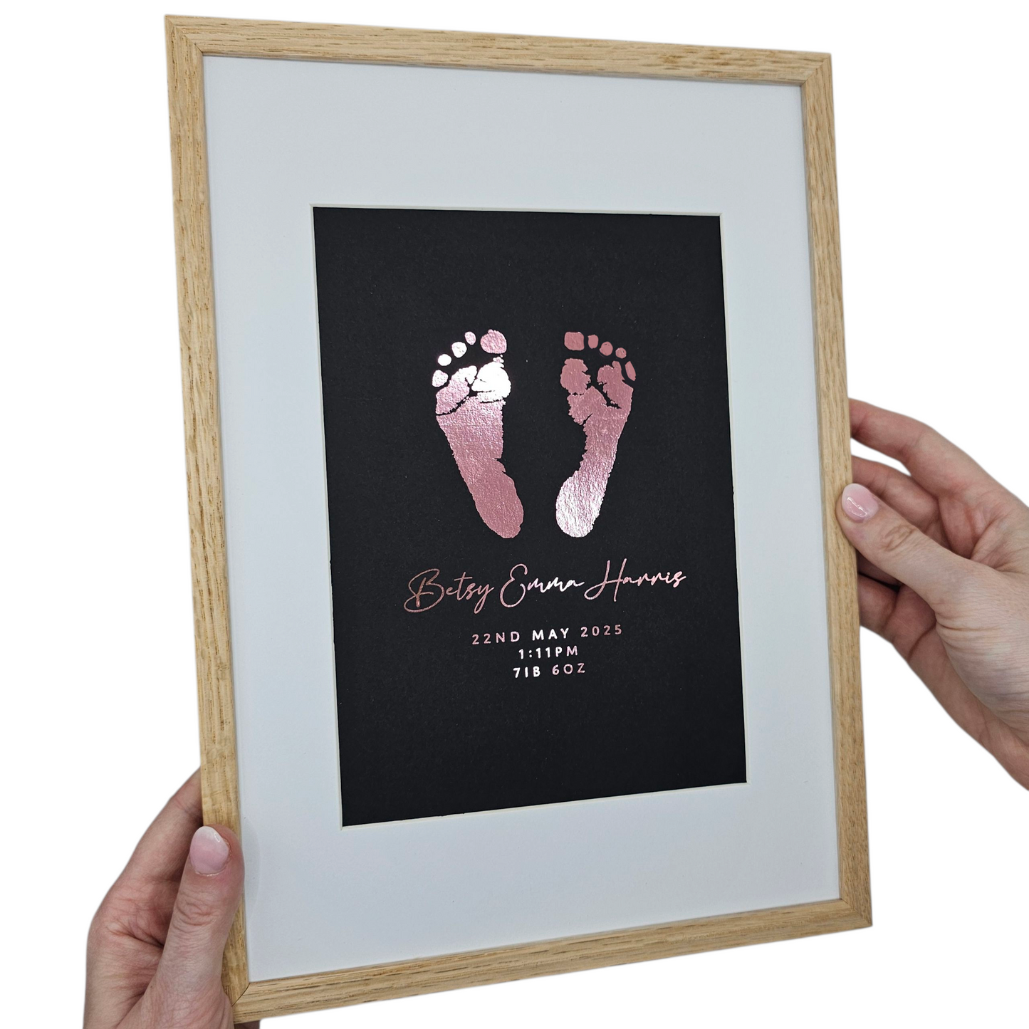 Baby Hand / Footprint Foil Print
