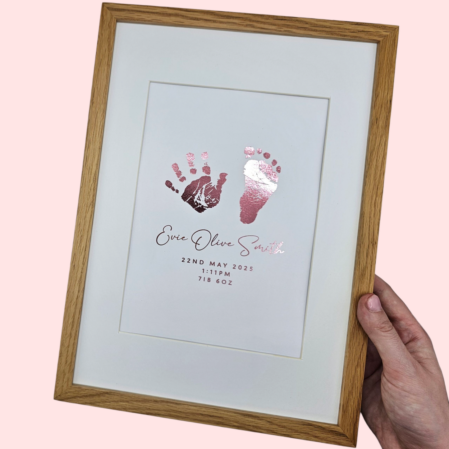 Baby Hand / Foot Foil Print