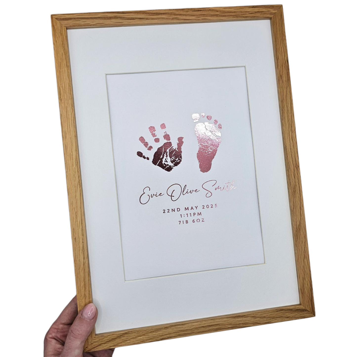 Baby Hand / Foot Foil Print