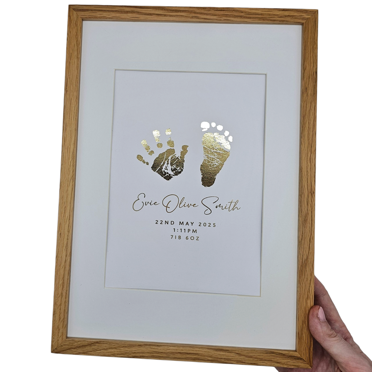 Baby Hand / Foot Foil Print