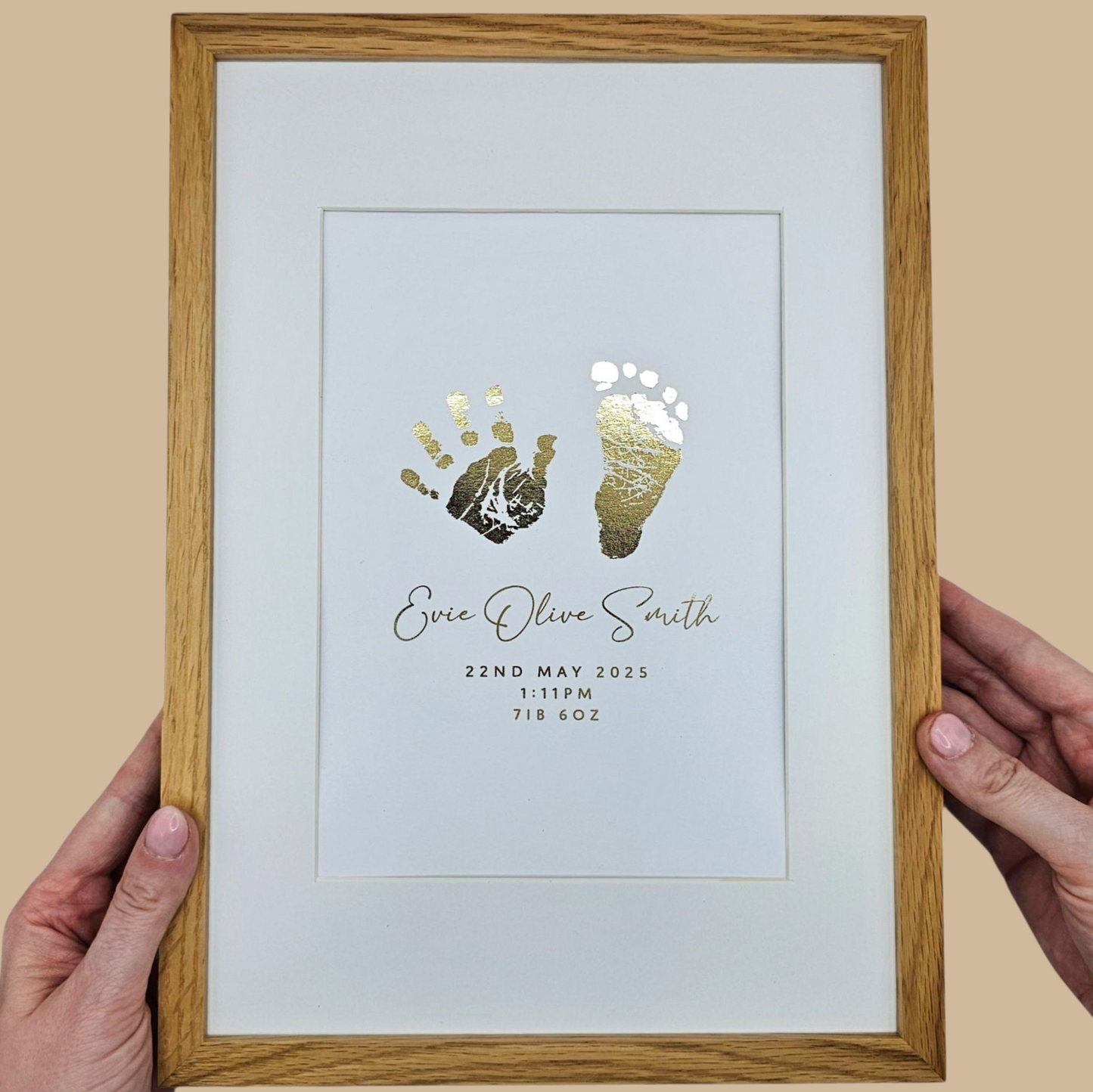 Baby Hand / Foot Foil Print
