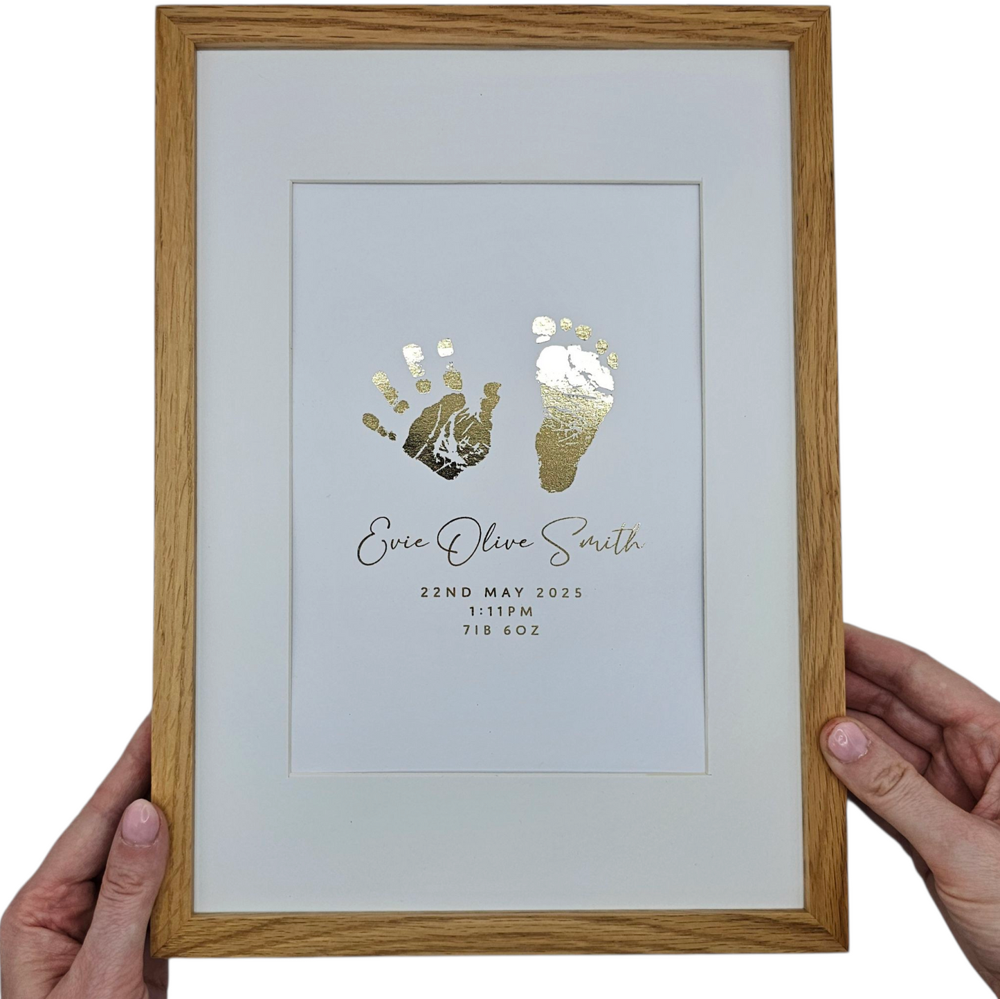 Baby Hand / Foot Foil Print