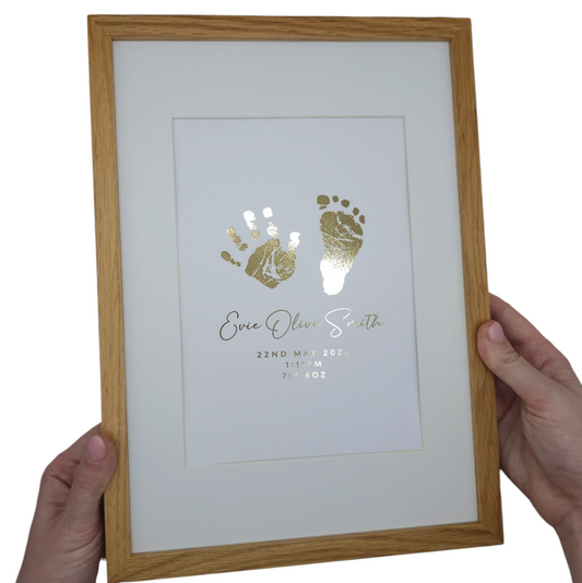 Baby Hand / Foot Foil Print