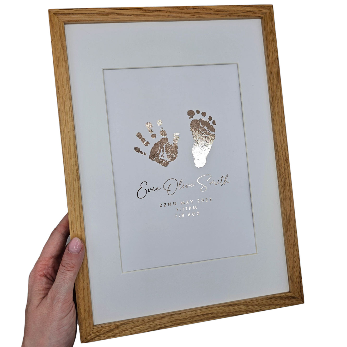 Baby Hand / Foot Foil Print