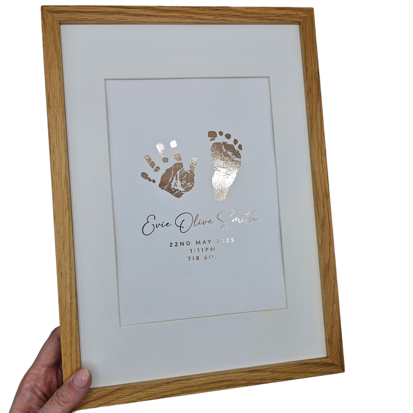 Baby Hand / Foot Foil Print