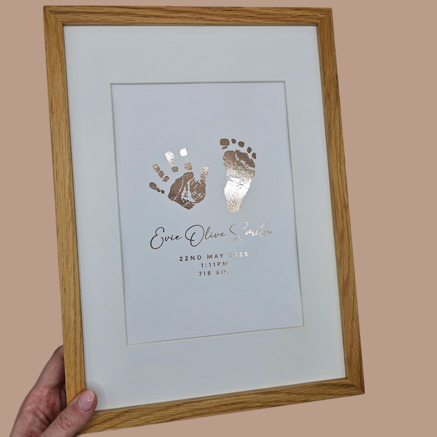Baby Hand / Foot Foil Print