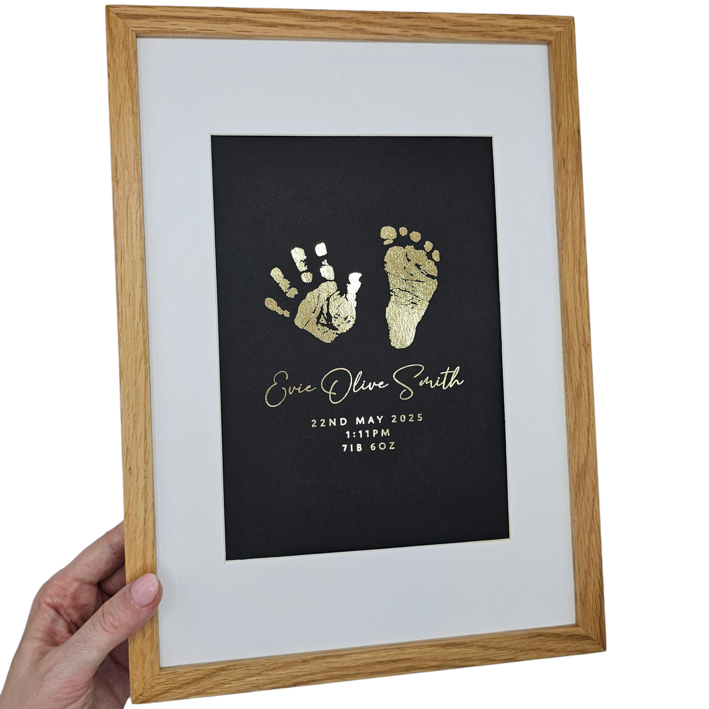Baby Hand / Foot Foil Print