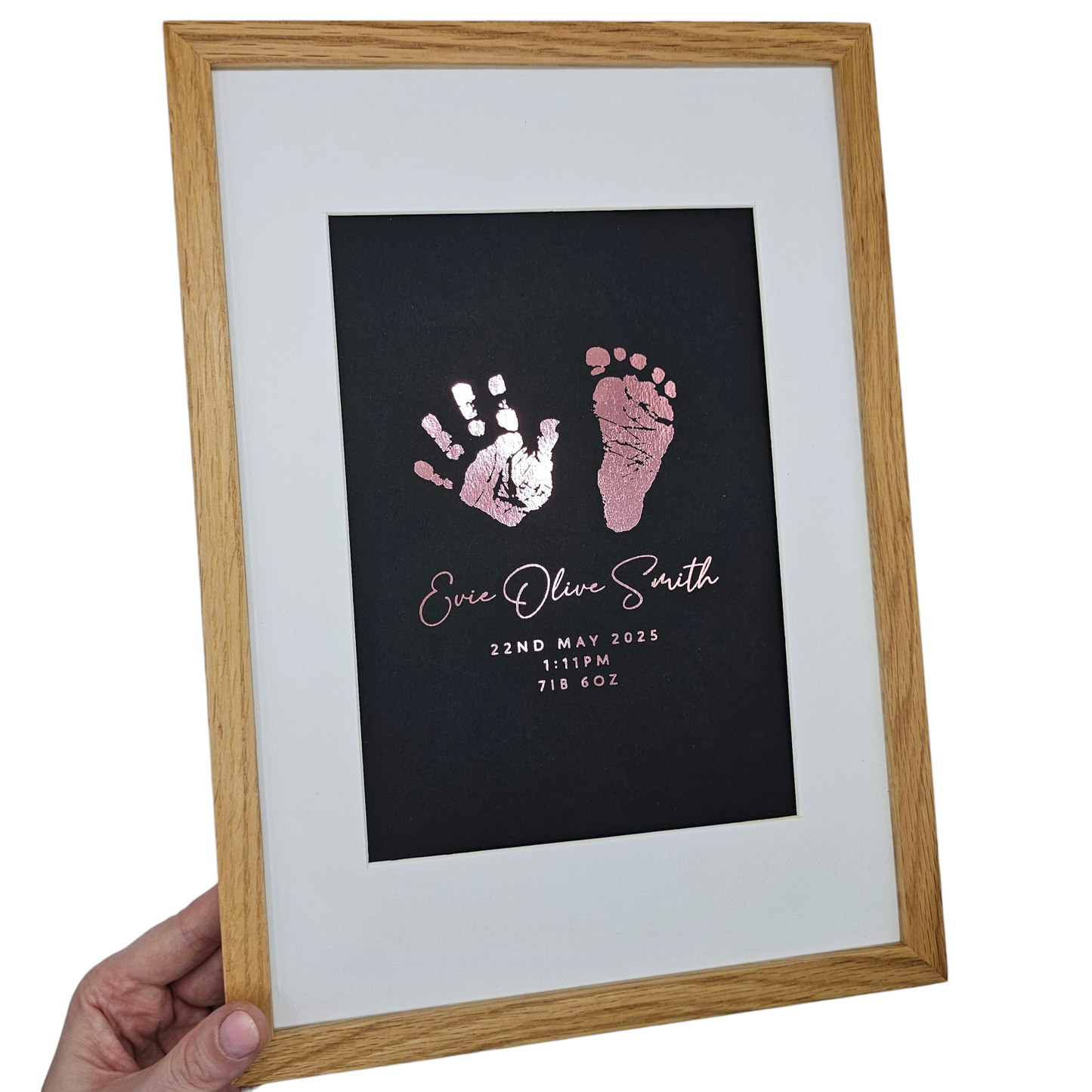 Baby Hand / Foot Foil Print