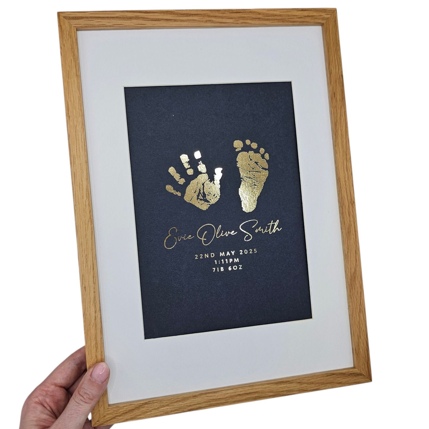 Baby Hand / Foot Foil Print