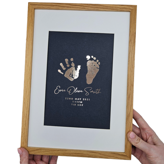 Baby Hand / Foot Foil Print