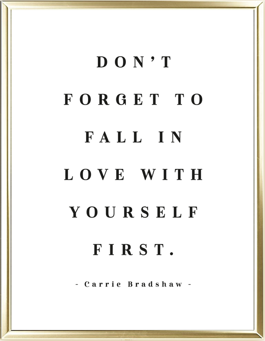 Yourself Foil Wall Print