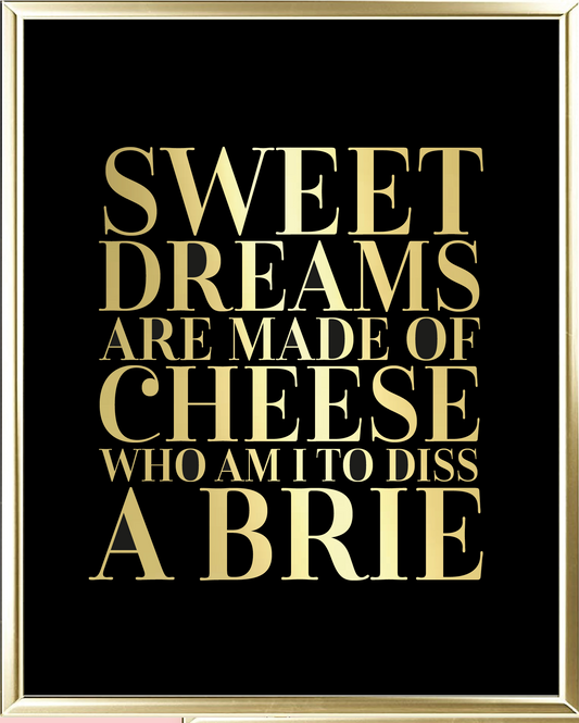 Cheese Foil Wall Print