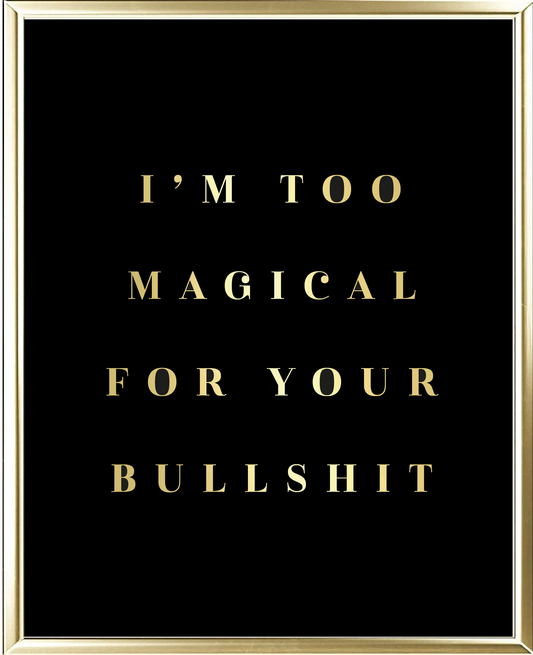 Magical Foil Wall Print