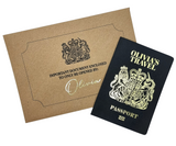 Black Scratch & Reveal Passport
