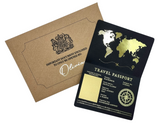 Black Scratch & Reveal Passport