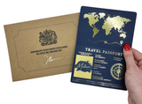 Navy Scratch & Reveal Passport