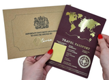 Burgundy Scratch & Reveal Passport