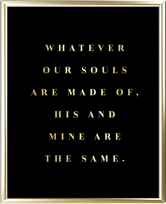 Souls Foil Wall Print