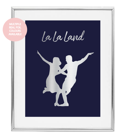 La La Land Foil Wall Print