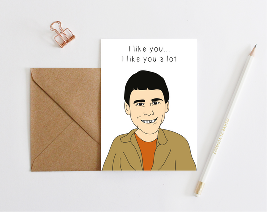 Lloyd Christmas Greeting Card