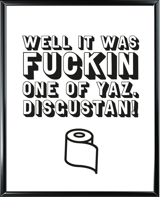 Disgustan Foil Wall Print