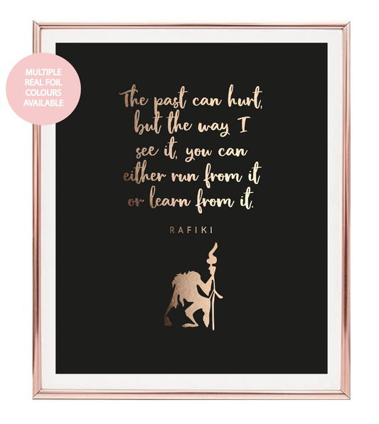 Rafiki Foil Wall Print