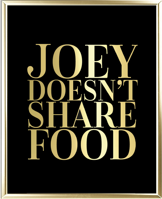 Joey Foil Wall Print