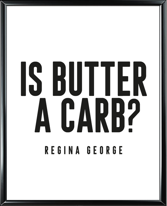 Butter Foil Wall Print