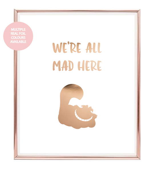 Mad Foil Wall Print